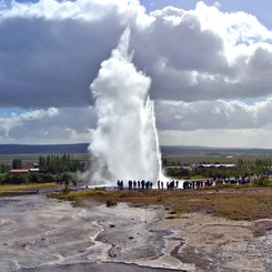 Geysir Strokkur - Südwest-Island