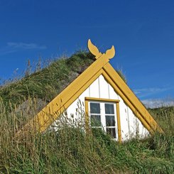 Glaumbær - Nord-Island