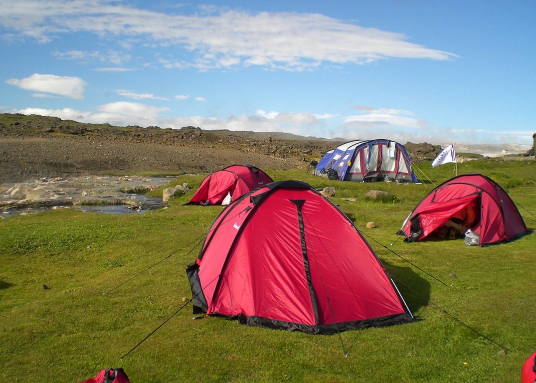 Island-Wanderrundreise - Islands grüne Seite im Zelt