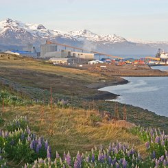 Mjóeyrarhöfn - Ost-Island