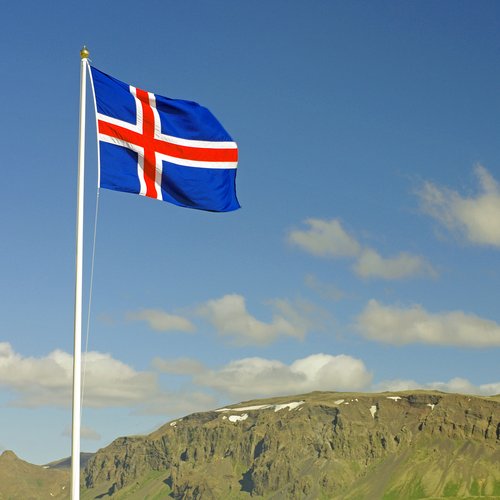 Islandflagge