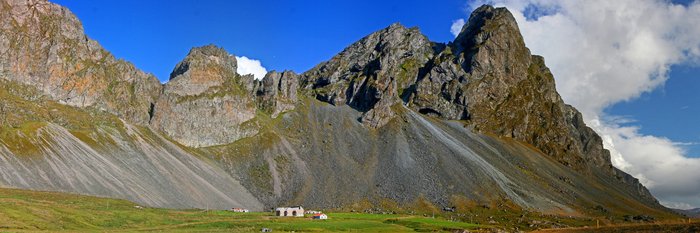 Reisebedingungen contrastravel - Bergmassiv Vestrahorn