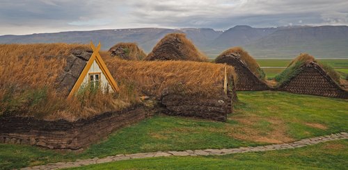 Glaumbær - Nord-Island