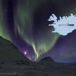Nordlicht im Svarvaðardalur - Nord-Island