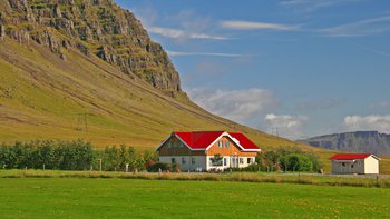 Island-Unterkunft - Kategorie B Isländische B&B-Hotels, Gästehäuser und Pensionen mit Etagendusche/WC - Unterkunftskategorie B