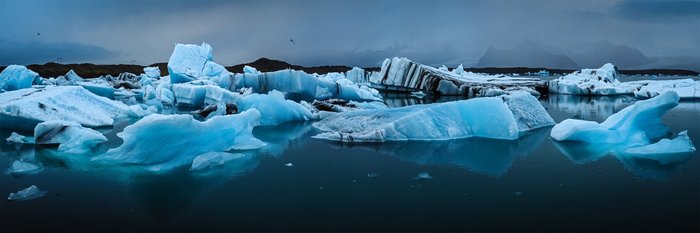Island-Katalog & Broschüre contrastravel - Gletscherlagune Jökulsárlón