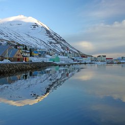 Hafen von Siglufjörður - Nordisland