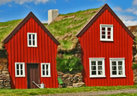 Unterkünfte in Island - Historisches Torfhaus © contrastravel Unterkünfte in Island