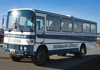 Busverbindungen & Buspässe in Island - Linienbus © Sæmundur Sigmundsson Busverbindungen & Buspässe in Island